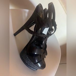 Saint Lauren black heels